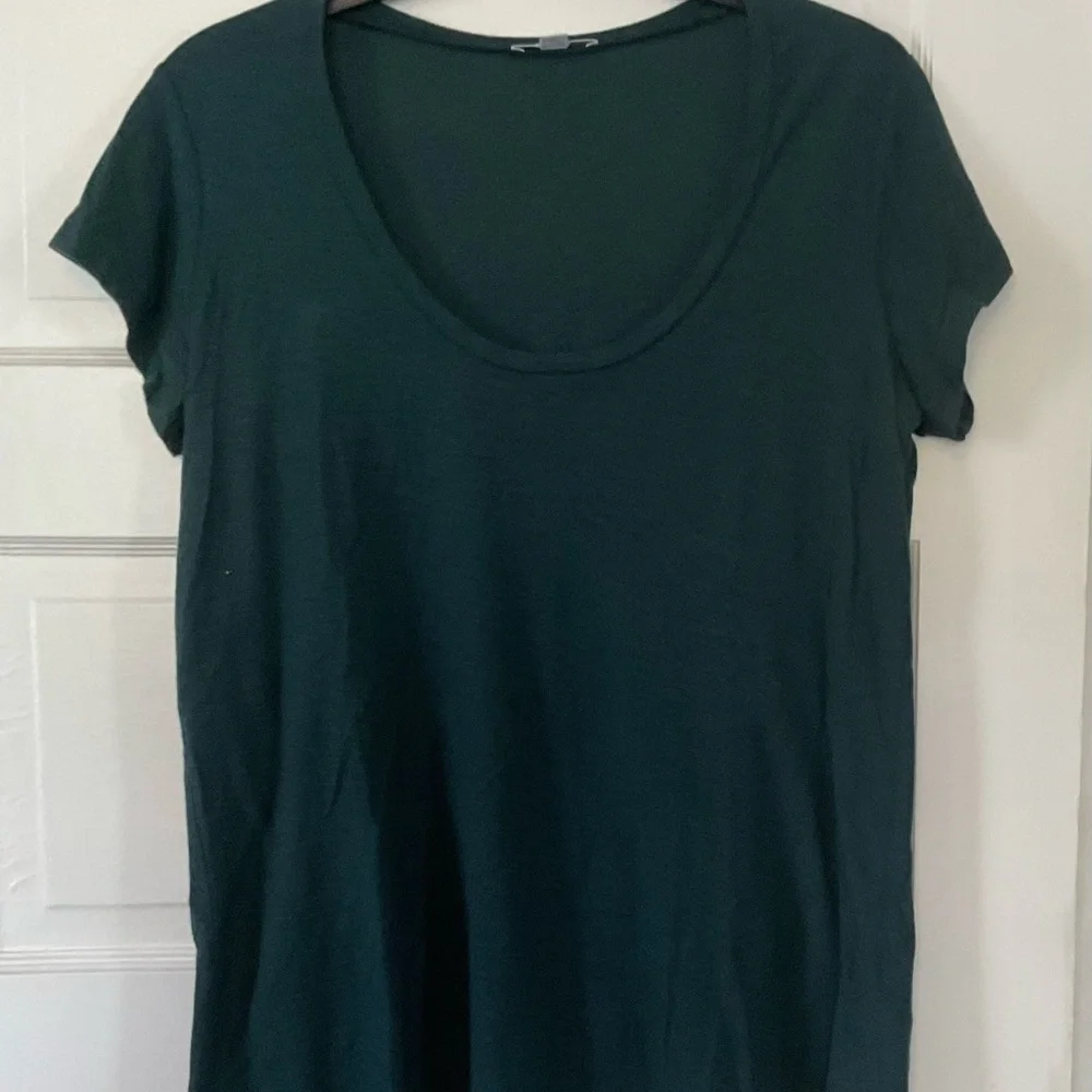 James Perse Scoop Neck Short Sleeve Tee - Picture 1 of 4